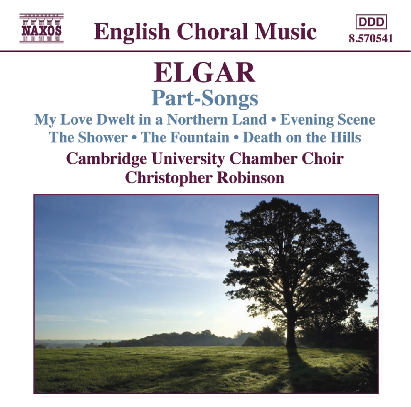 Elgar: Part-Songs album cover