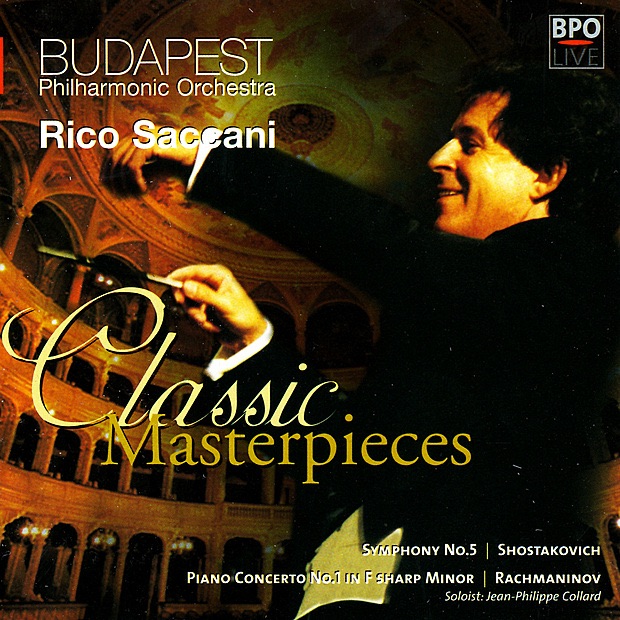 Shostakovich: Symphony No 5 / Rachmaninov: Piano Concerto No 1 album cover