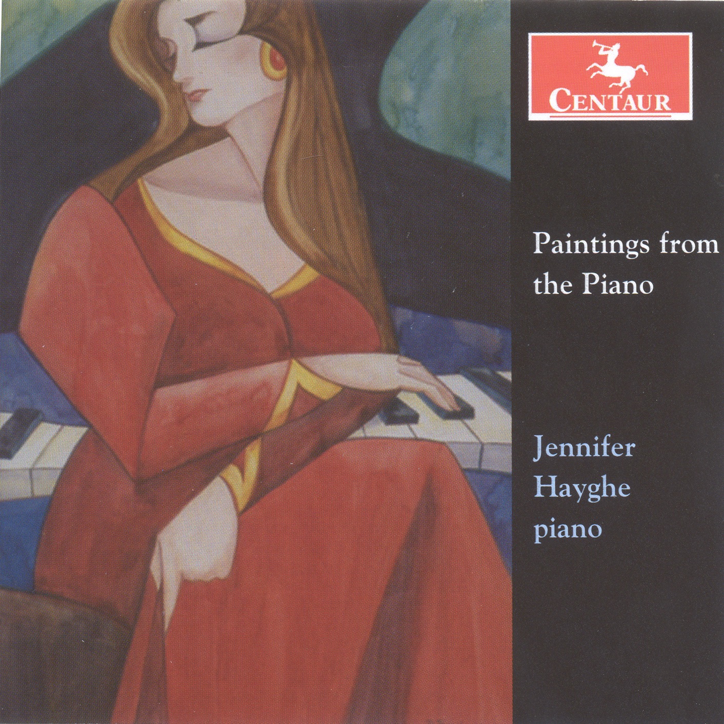 Piano Recital: Hayghe, Jennifer - Bach, J.S. - Schumann, R. - Debussy, C. - Mussorgsky, M.P. (Painti album cover