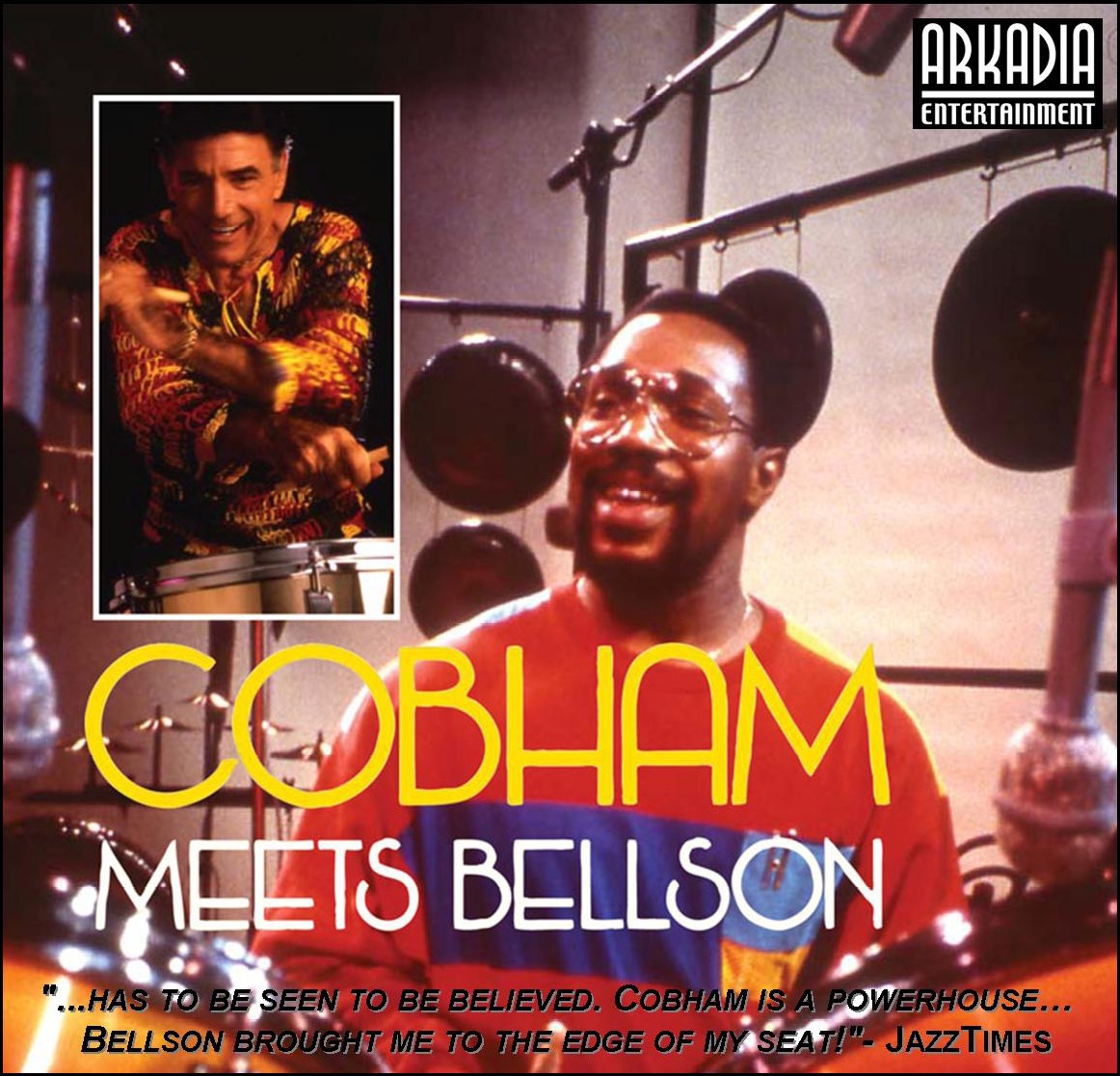Cobham Meets Bellson album cover