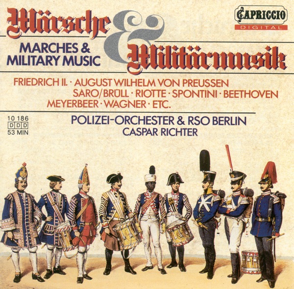 Marches and Military Music – Bergwitz-Goffeng, H. - Frederick Ii - Weber, C.M. Von - Beethoven, L. V album cover