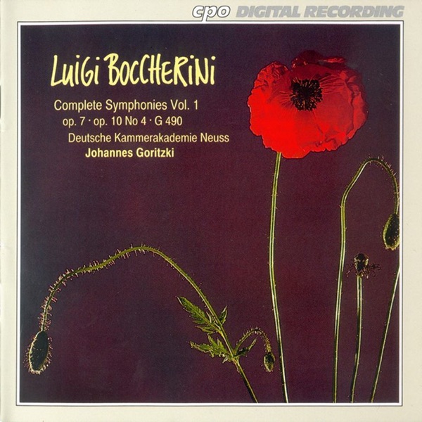 Boccherini: Complete Symphonies, Vol. 1 album cover