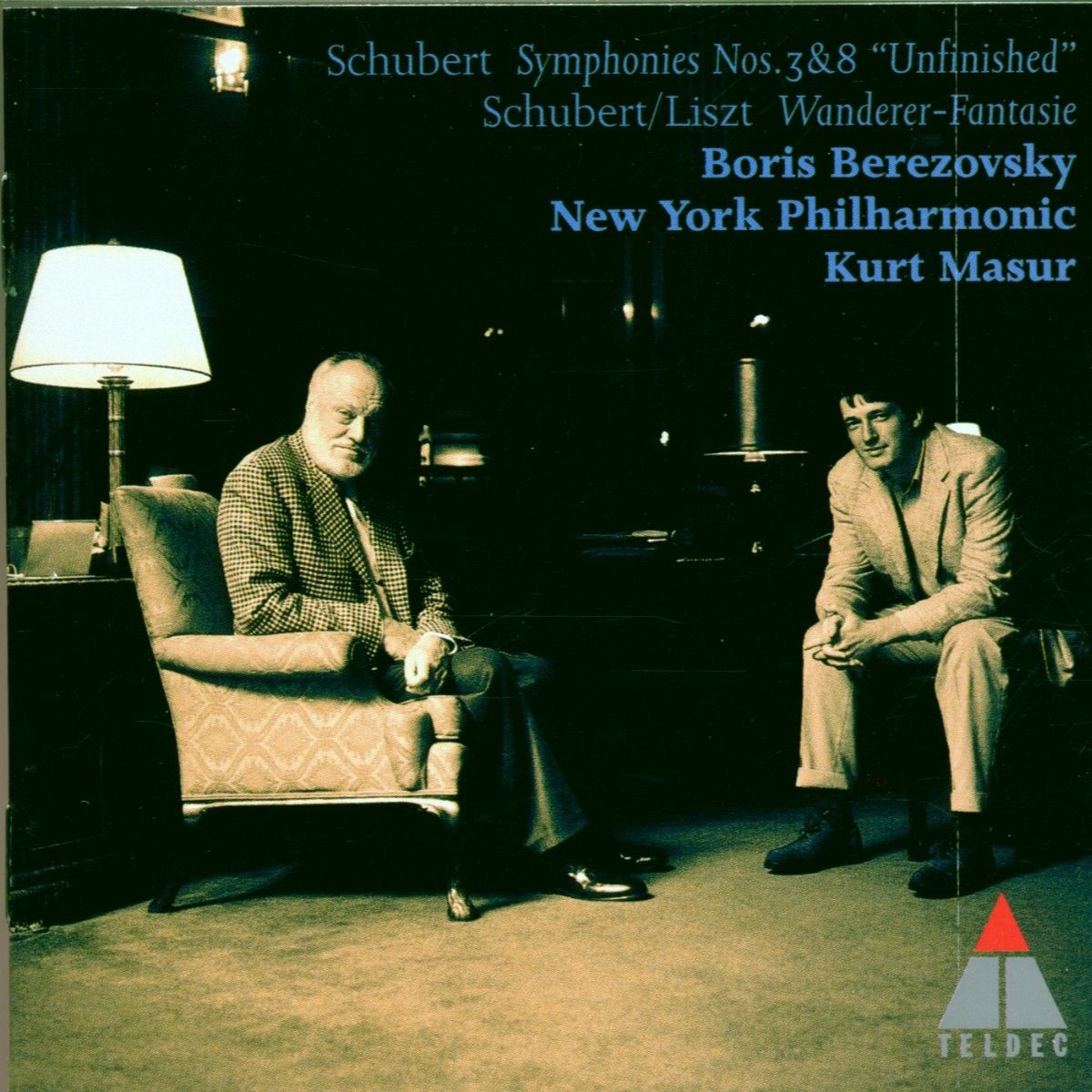 Schubert: Symphonies Nos 3, 8 & Wanderer Fantasy album cover