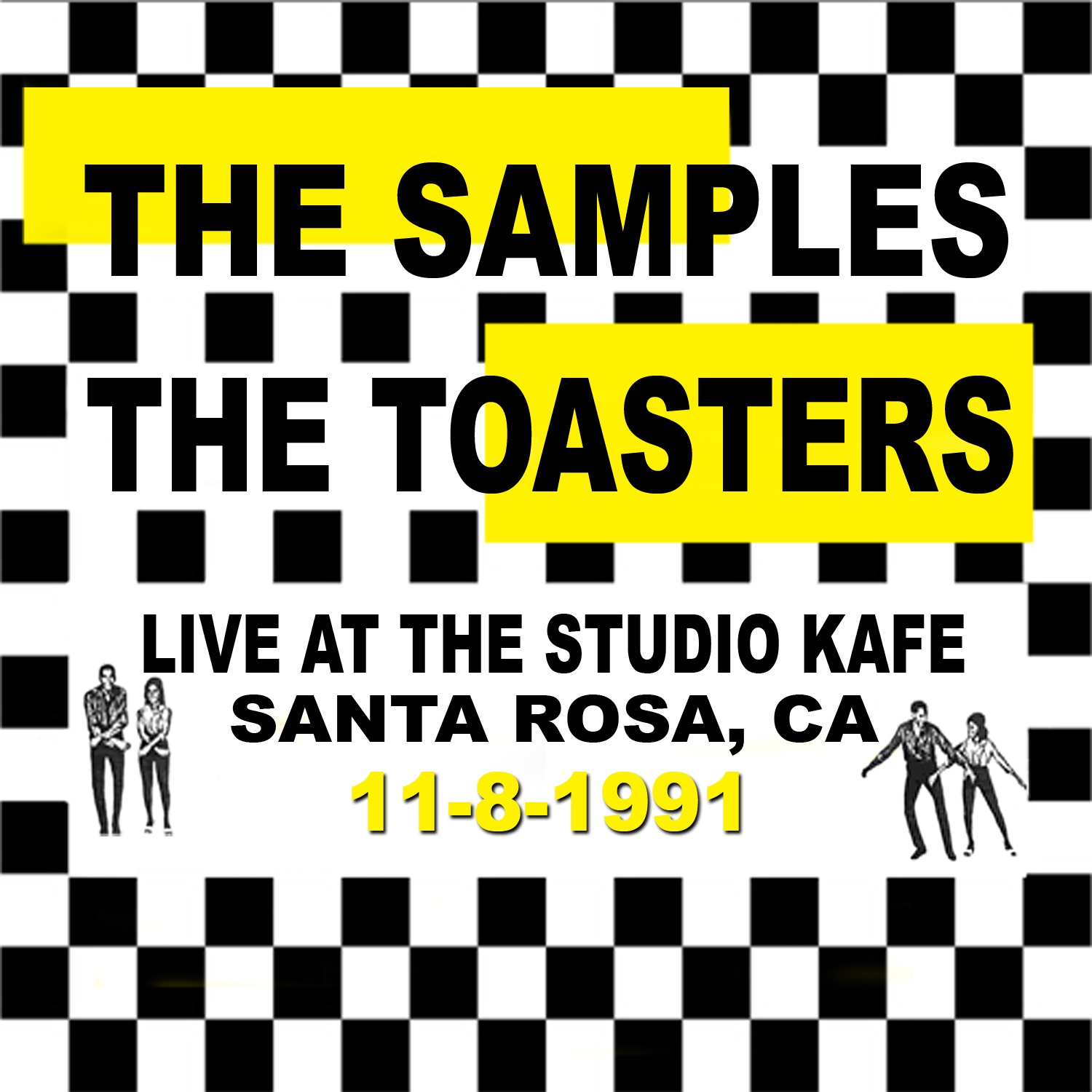 The Samples / The Toasters Live at the Studio KAFE album cover