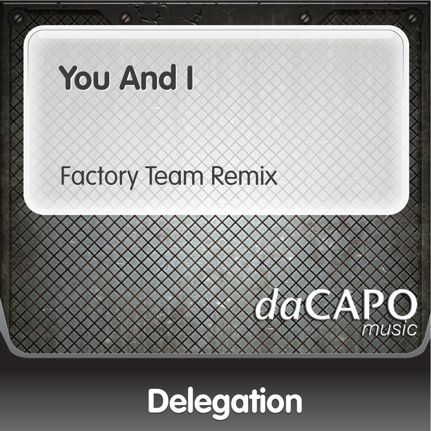 You and I - Single album cover