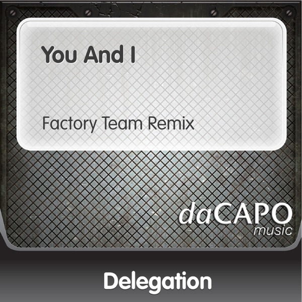 You and I - Single album cover