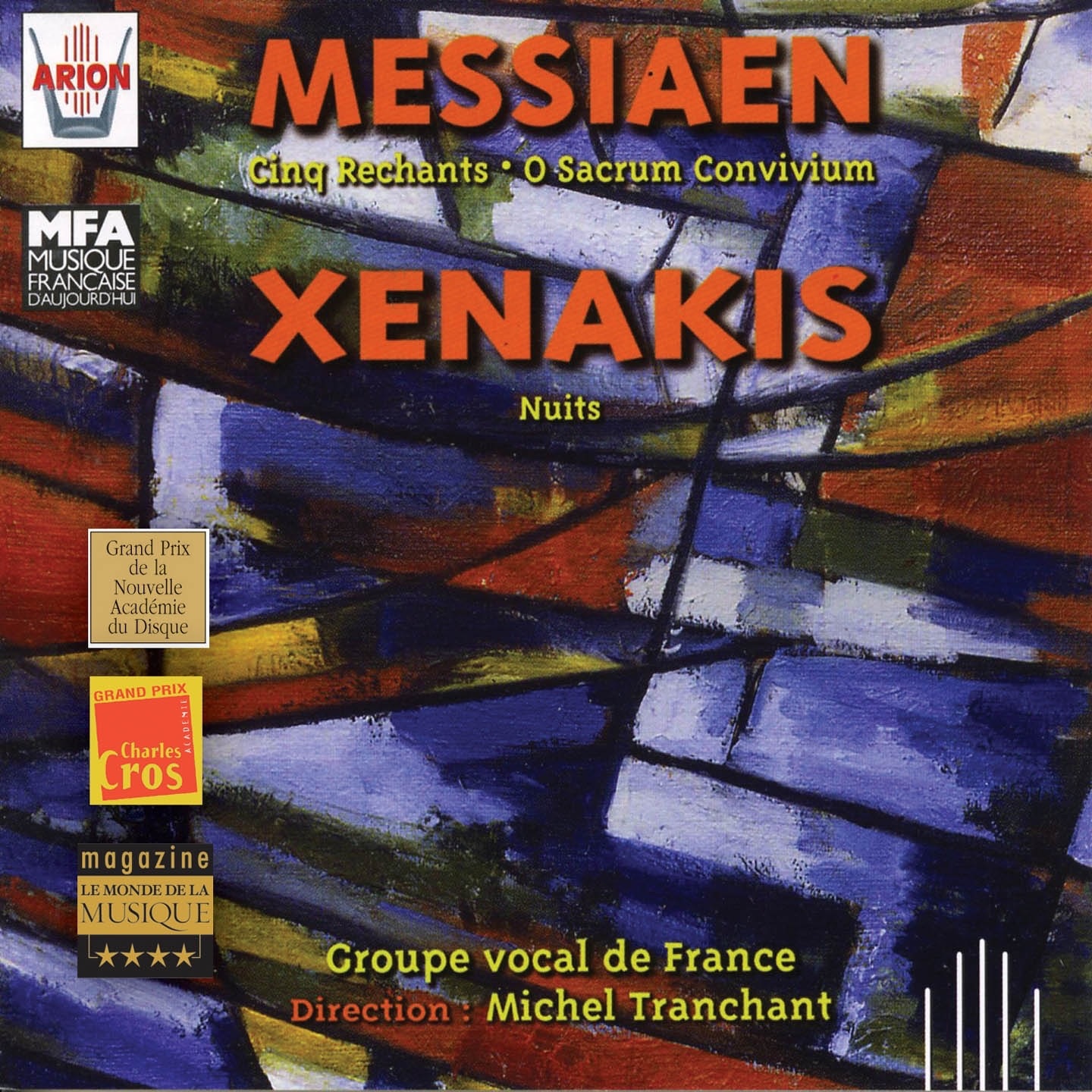 Messian : Cinq Rechants - Xenakis : Nuits album cover