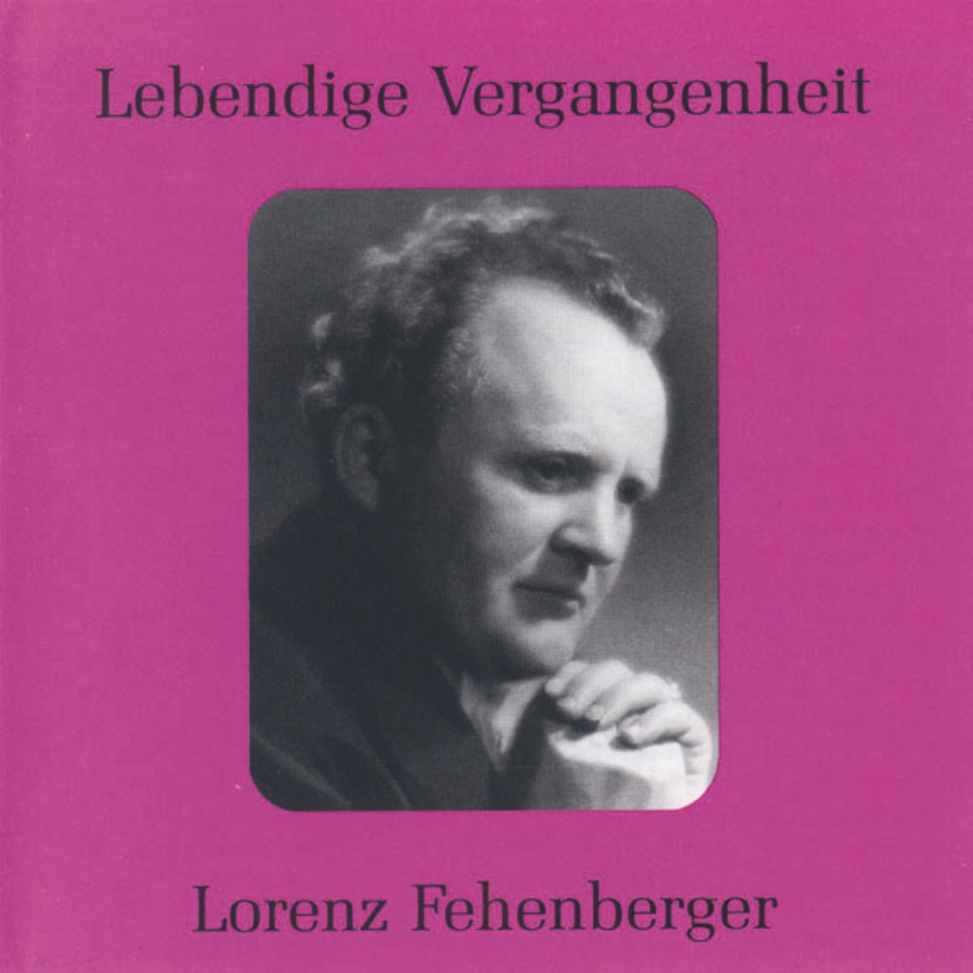 Lebendige Vergangenheit - Lorenz Fehenberger album cover