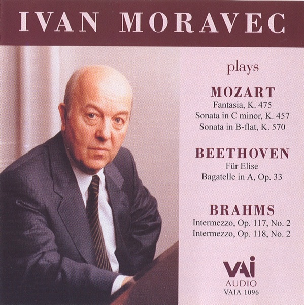 Ivan Moravec Plays Mozart, Beethoven and Brahms album cover