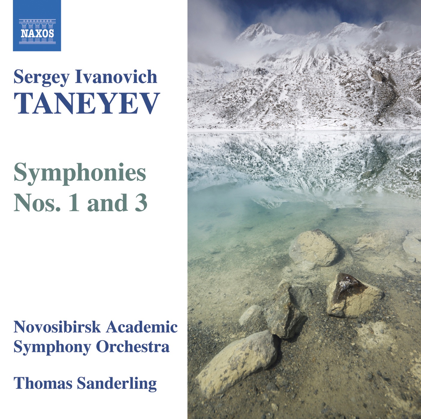 Teneyev: Symphonies Nos. 1 and 3 album cover