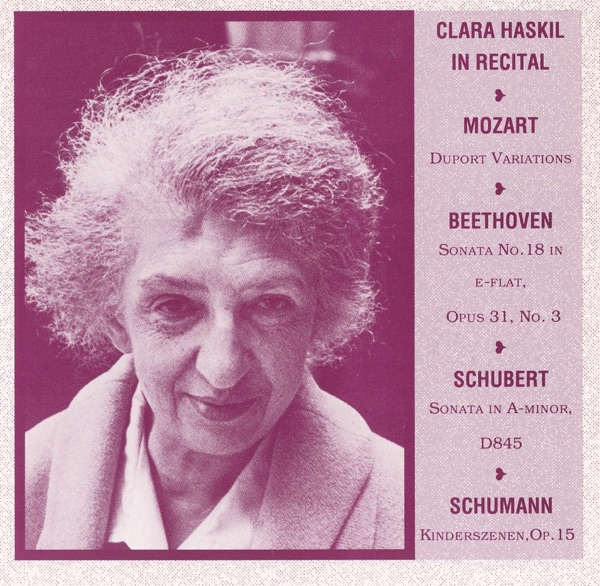 Clara Haskil in Recital album cover