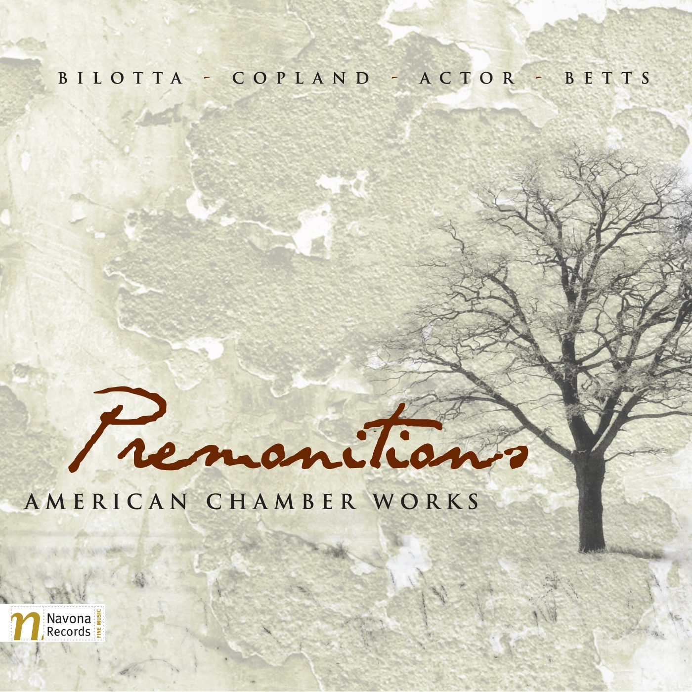 Premonitions American Chamber Works album cover