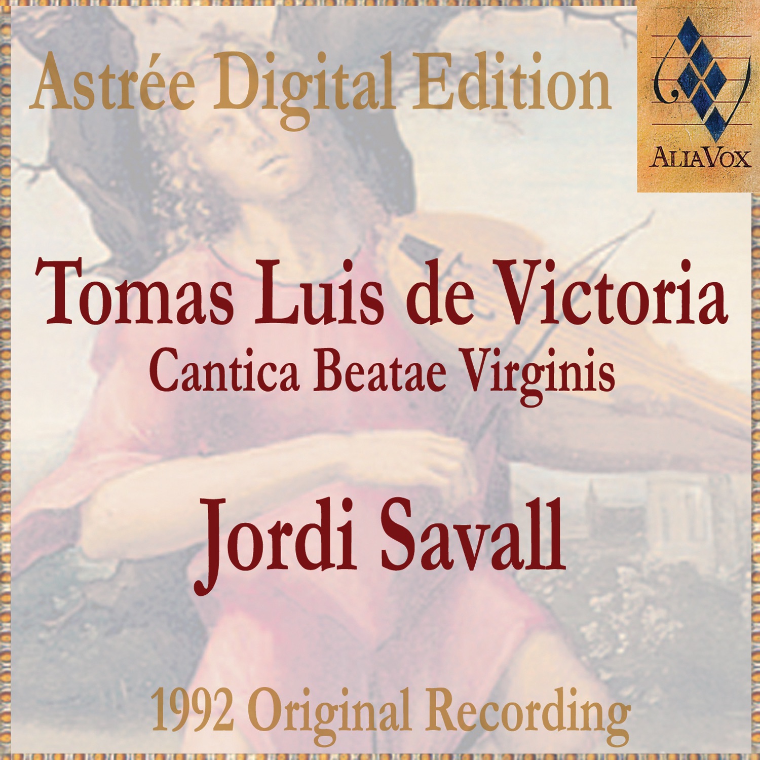 Tomas Luis De Victoria: Cantica Beatae Virginis album cover