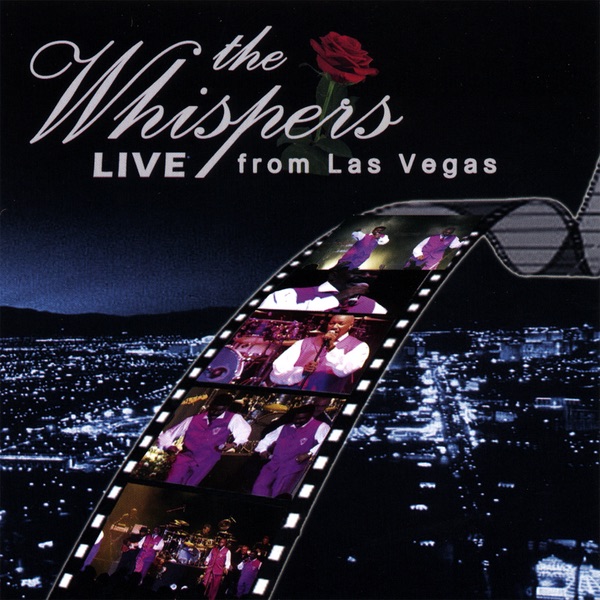 The Whispers Live from las Vegas (CD/Audio) album cover