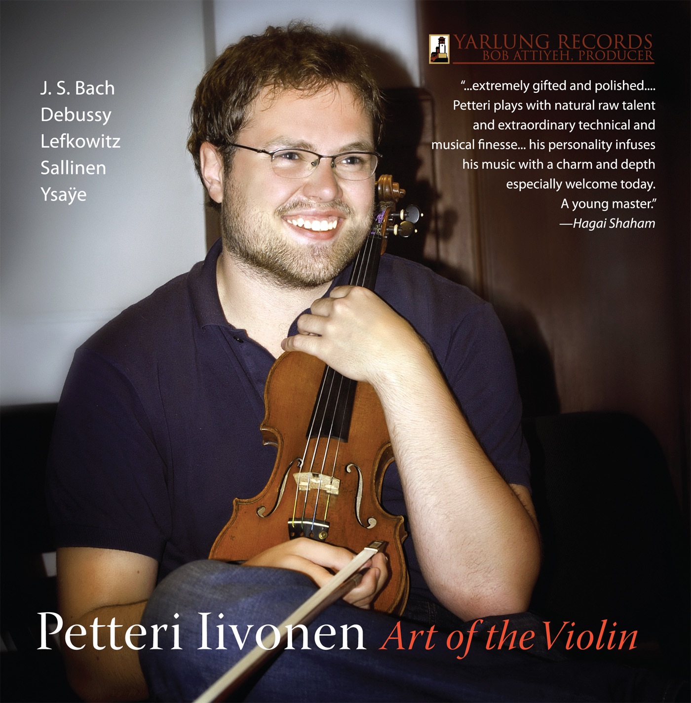 Petteri Iivonen: Art of the Violin album cover