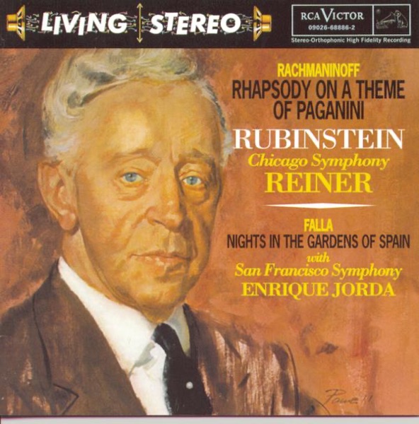 Rachmaninoff, Falla, Chopin album cover