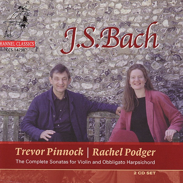 Bach: Sonatas for Violin and Obbligato Harpsichord, Vol. 1 album cover