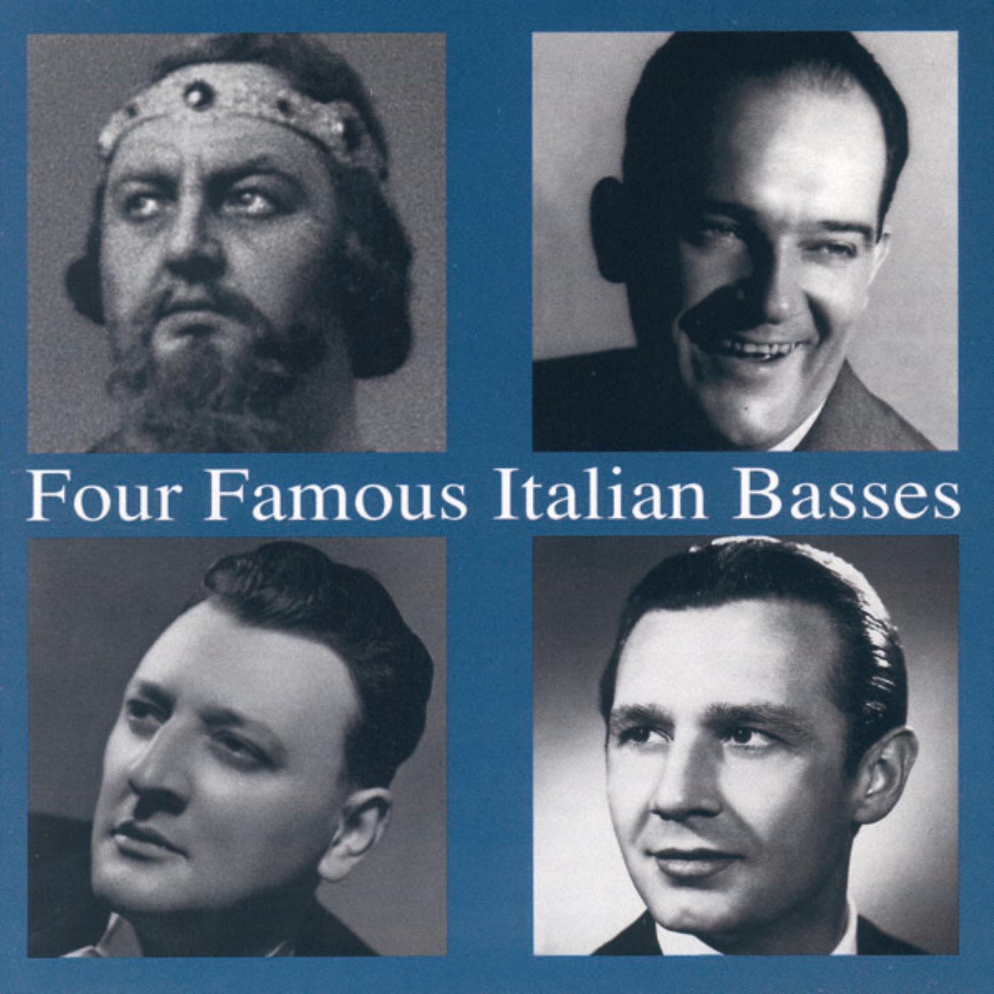 Four Famous Italian Basses album cover