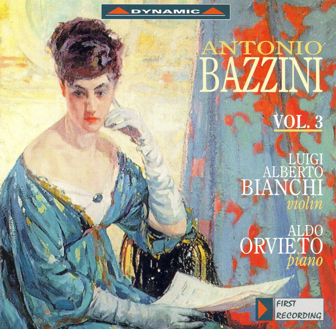 Bazzini: Works for Violin and Piano, Vol. 3 album cover