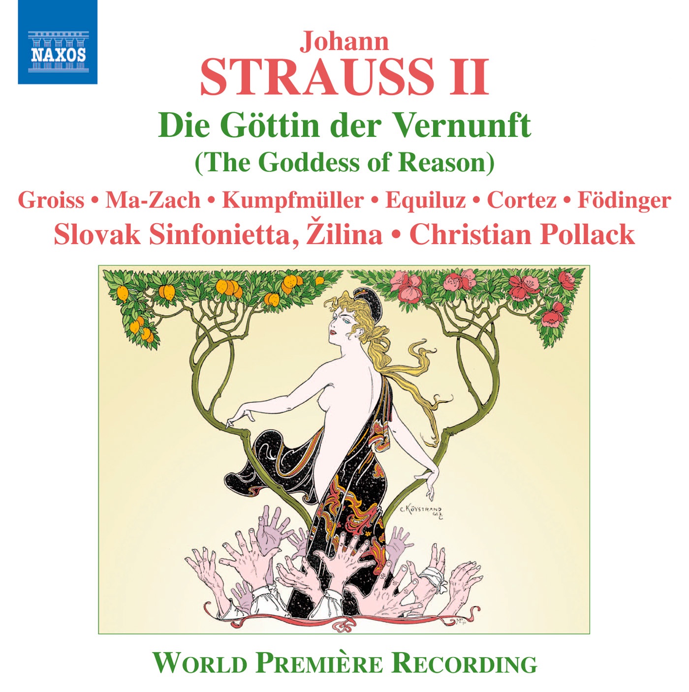 Strauss II: Die Göttin der Vernunft album cover