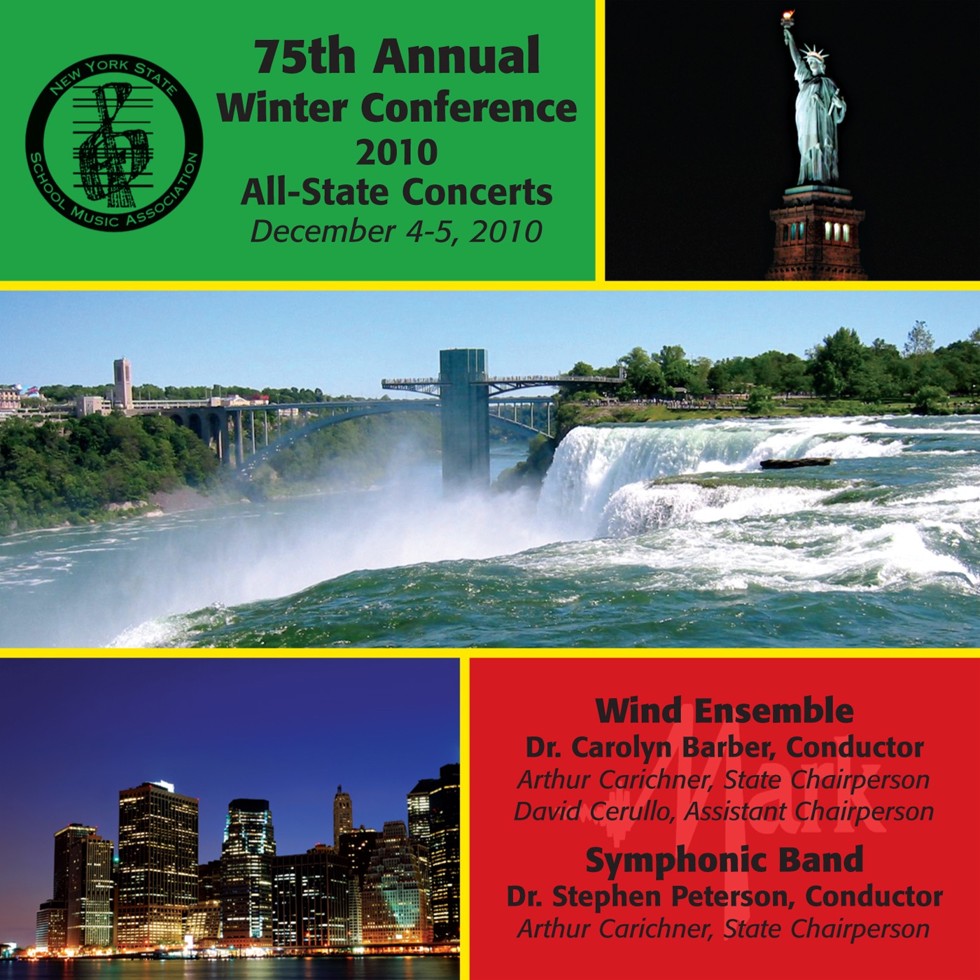 NYSSMA New York State School Music Association 75th Annual Winter Conference 2010 All-State Concerts album cover