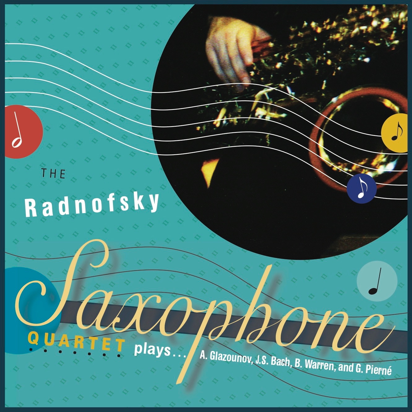 Glazounov, Bach, Warren & Pierné: Music for Saxophone Quartet album cover