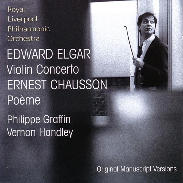 Elgar: Violin Concerto, Chausson: Poème album cover