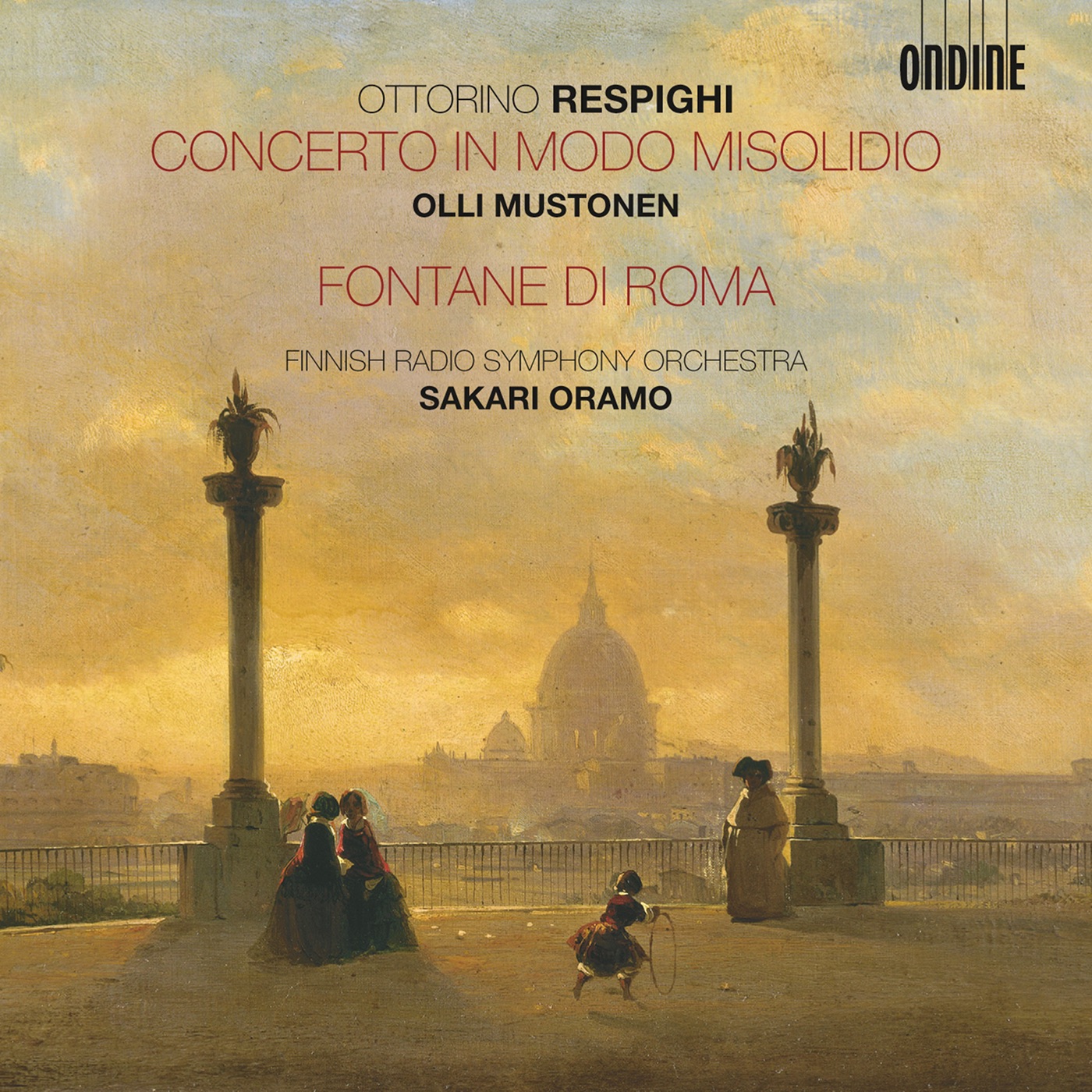 Respighi: Concerto in modo misolidio - Fontane di Roma album cover