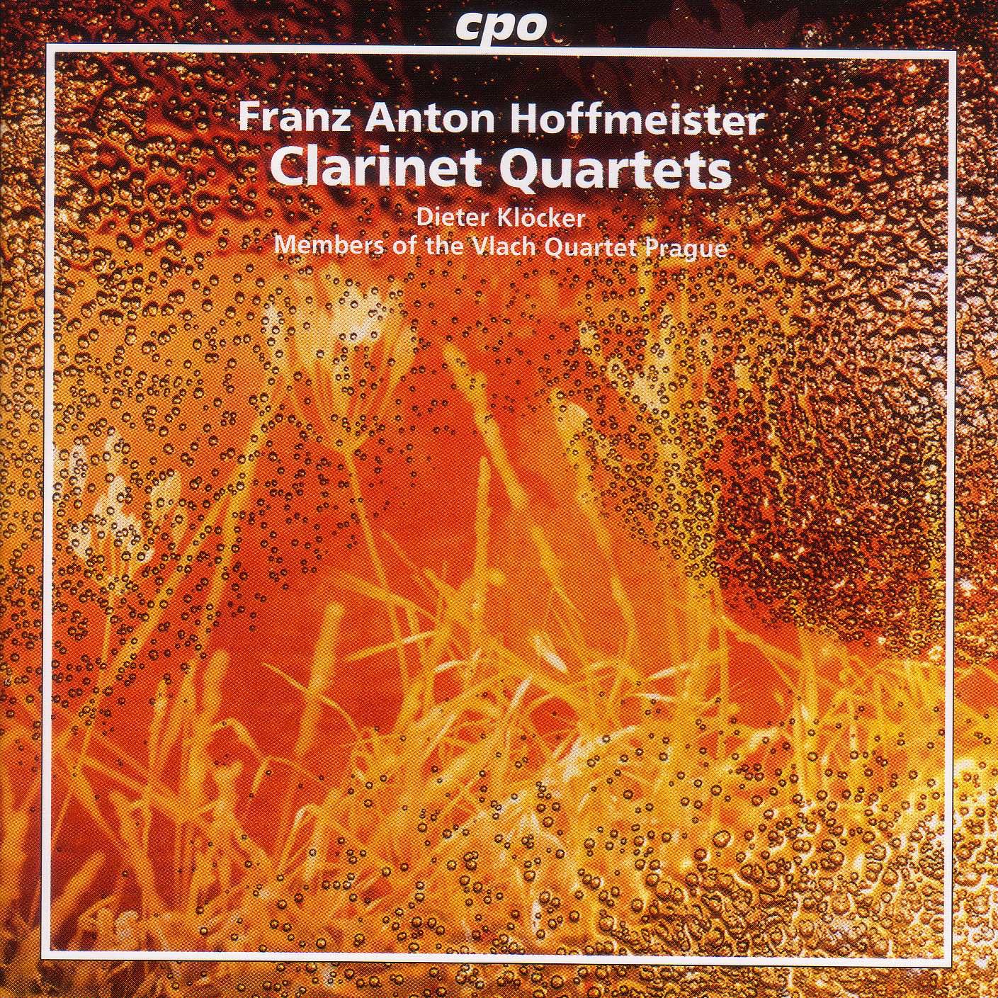 Hoffmeister: Clarinet Quartets album cover