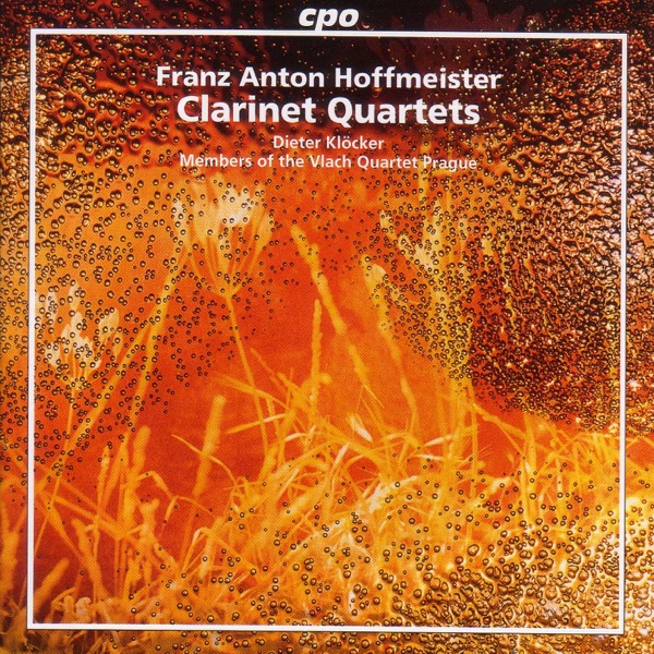 Hoffmeister: Clarinet Quartets album cover
