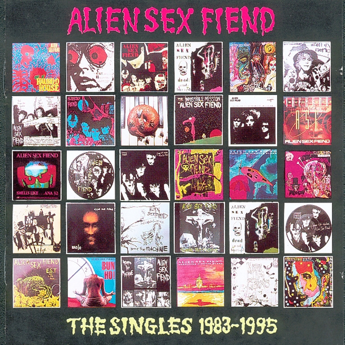 Alien Sex Fiend - The Singles (1983-1995) album cover