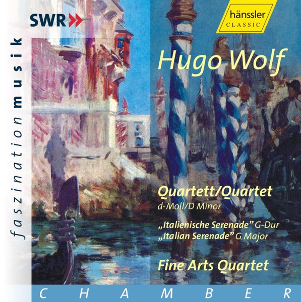 Wolf: String Quartet In D Minor - Italian Serenade In G Major album cover