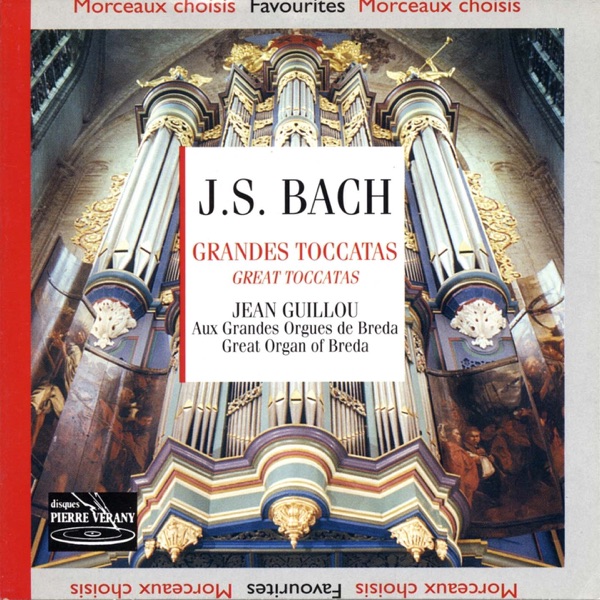 Bach : Grandes toccatas album cover