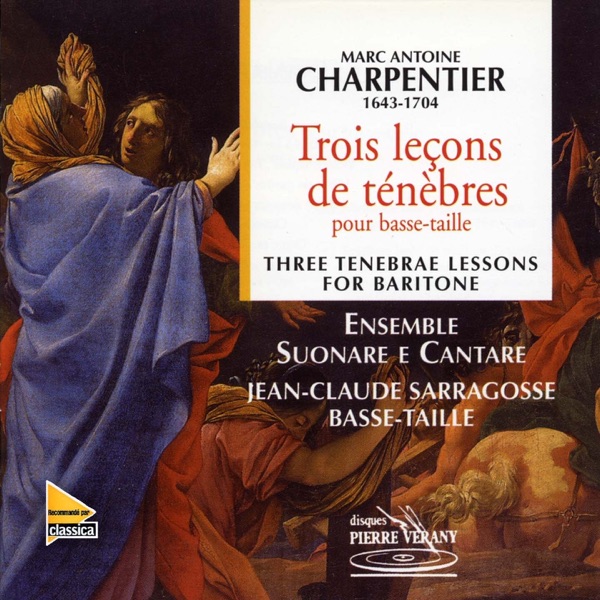 Charpentier : Trois leçons de ténèbres pour basse-taille album cover