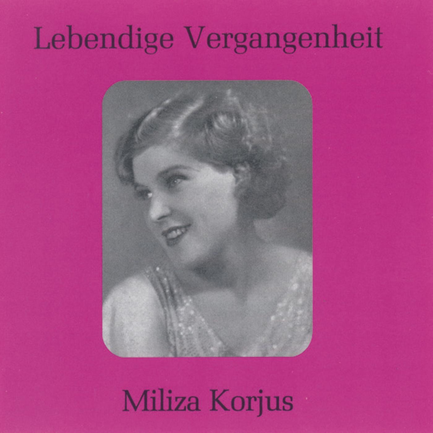 Lebendige Vergangenheit - Milza Korjus album cover