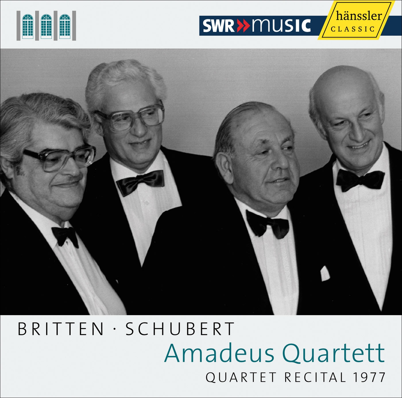 Amadeus Quartet: Quartet Recital 1977 album cover