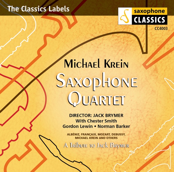 Michael Krein Saxophone Quartet album cover