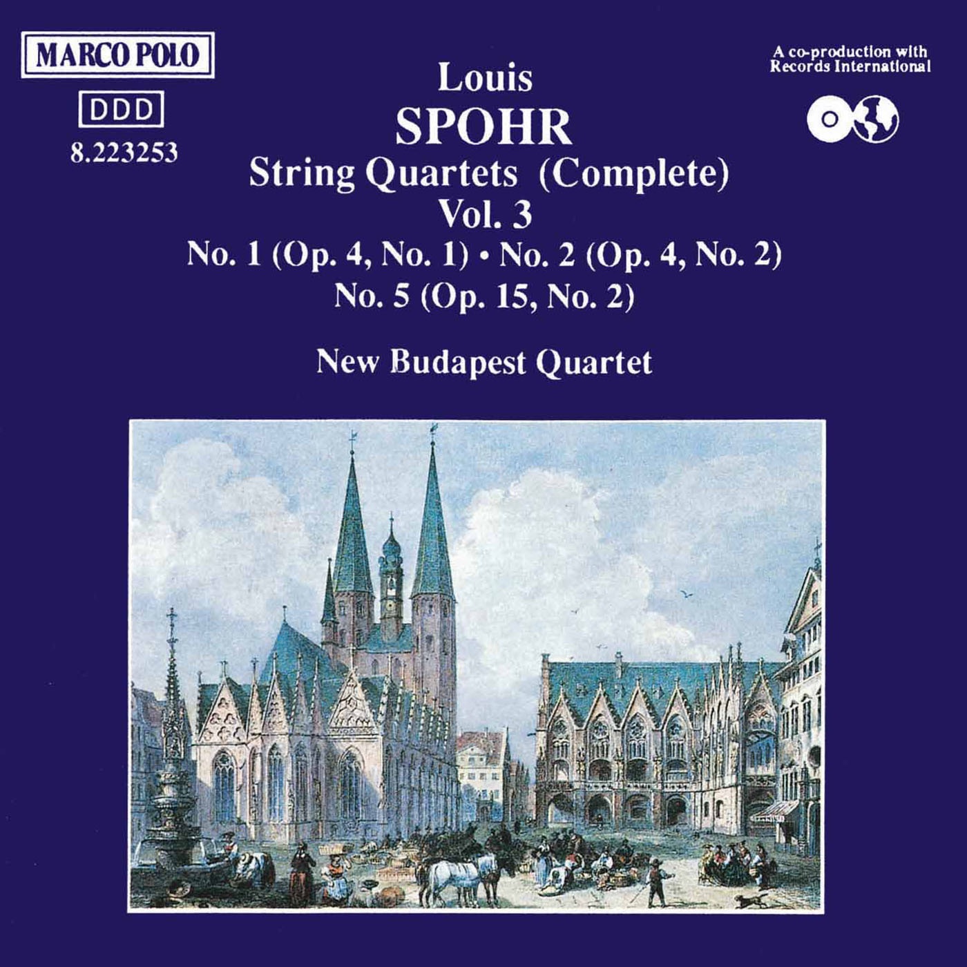Spohr: String Quartets Vol. 3 album cover