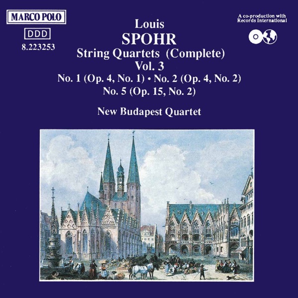 Spohr: String Quartets Vol. 3 album cover