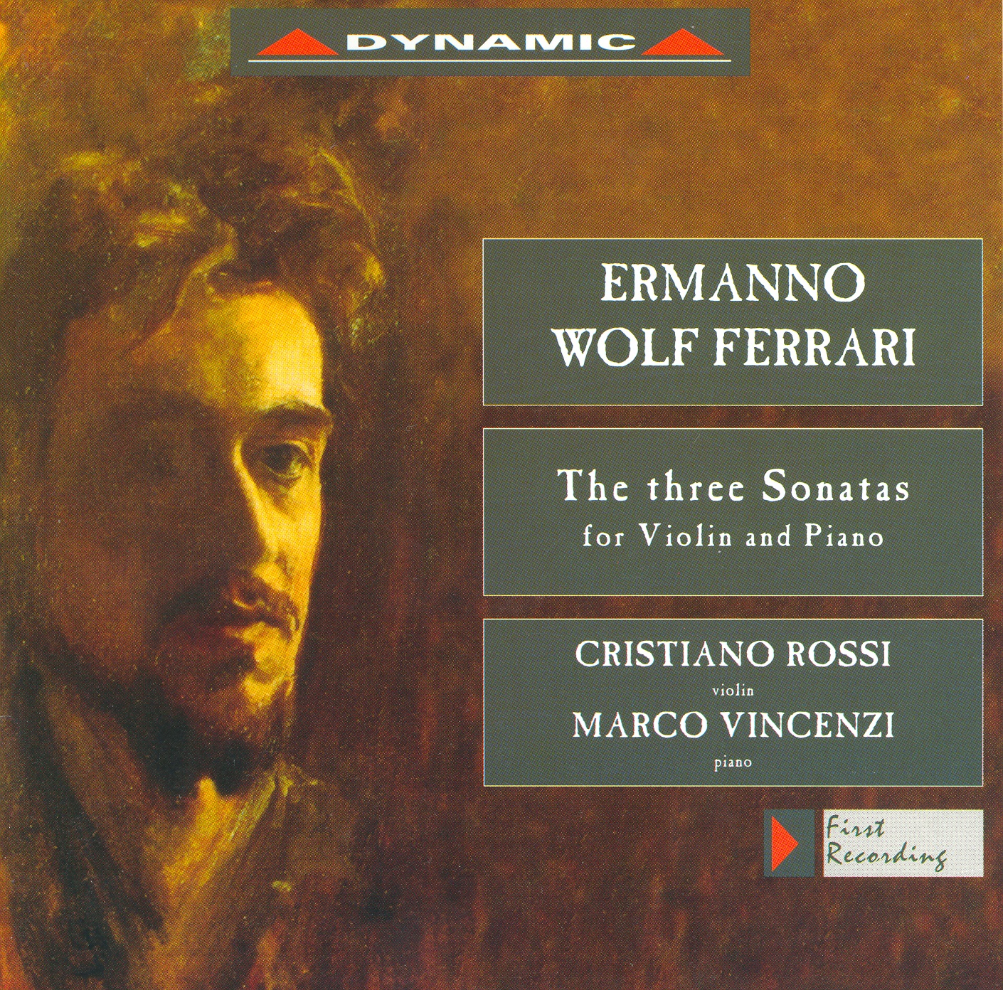Wolf-Ferrari: Violin Sonatas Nos. 1-3 album cover