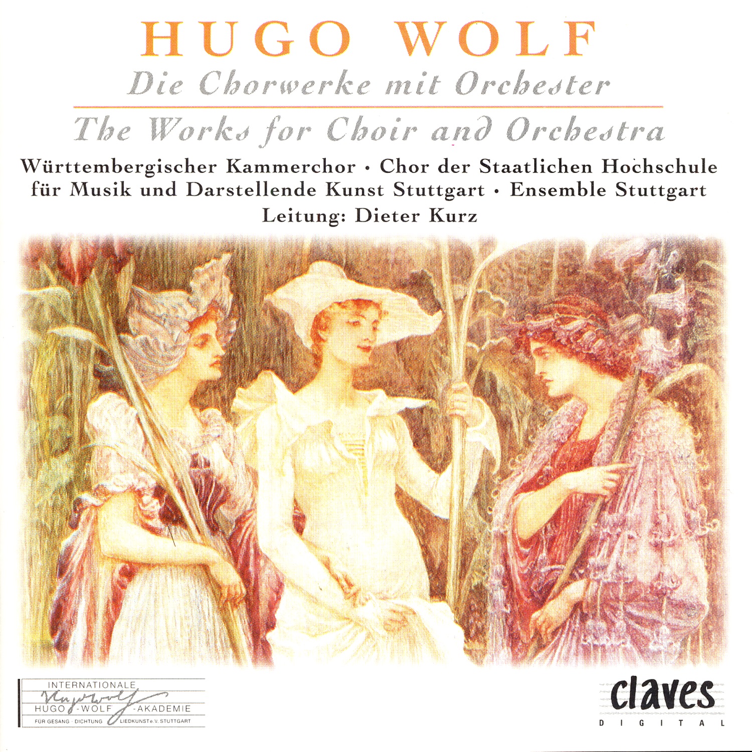 H. Wolf: The Works for Choir and Orchestra album cover