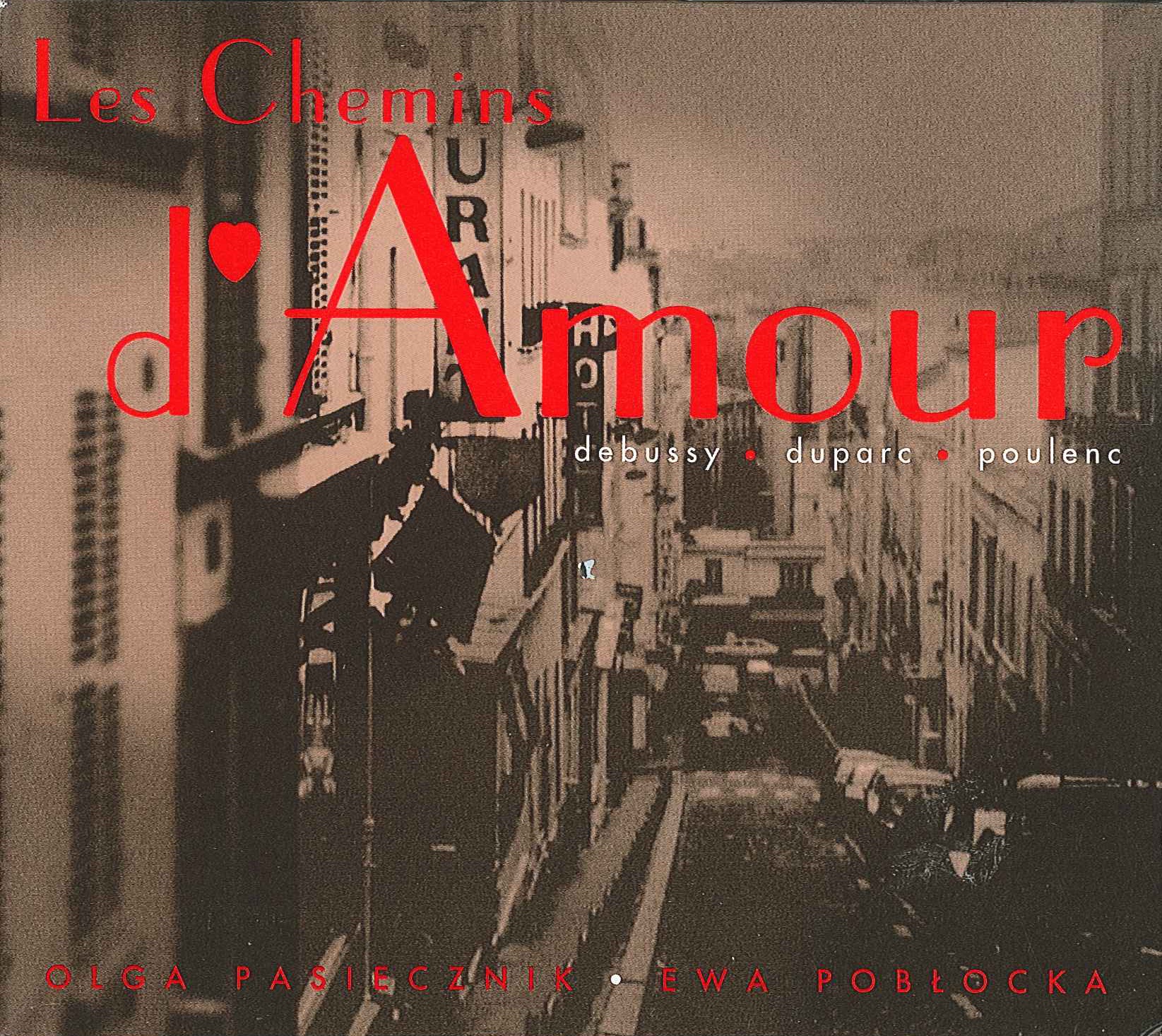 Poulenc, F.: Les Chemins d'amour album cover
