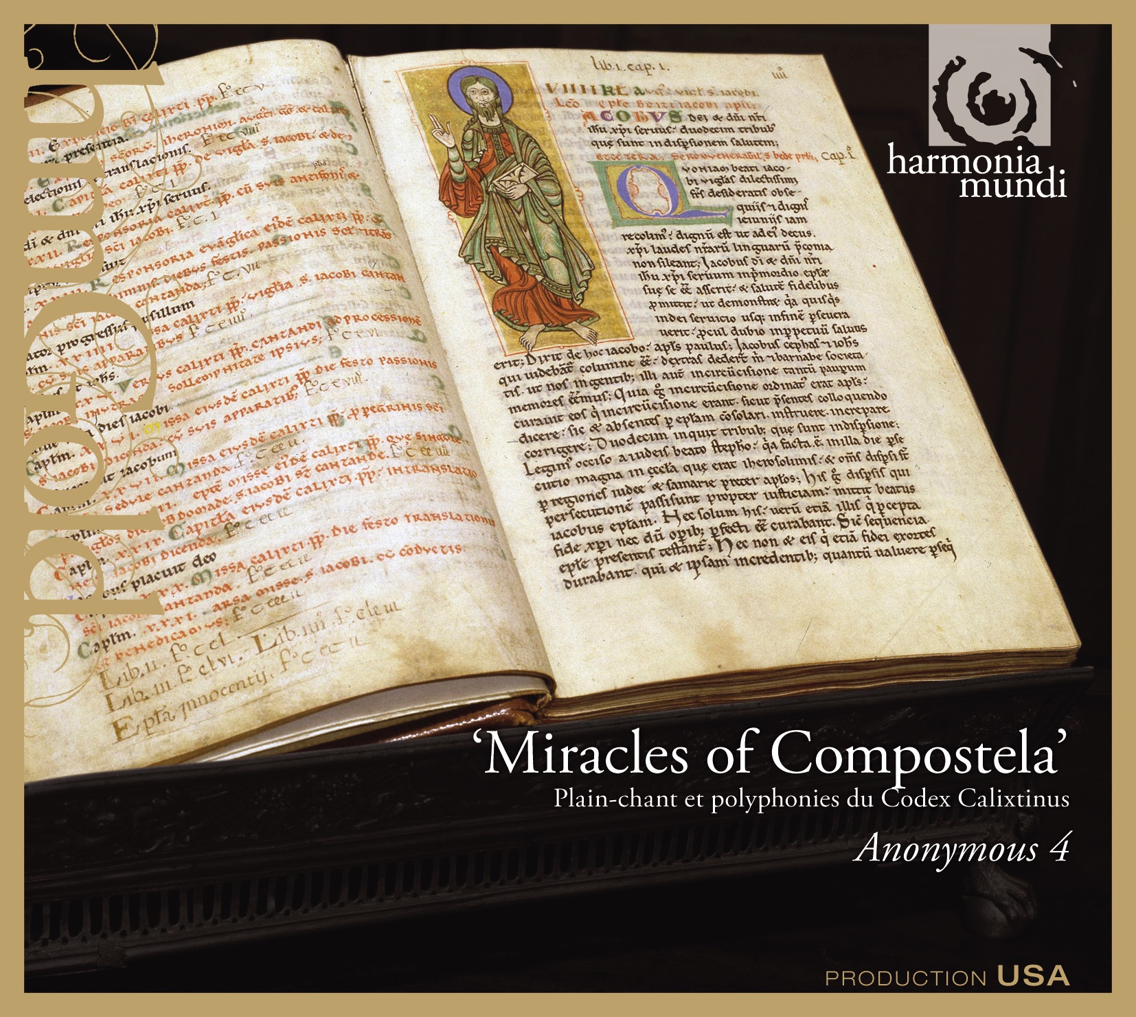 Miracles of Compostela - Medieval Chant & Polyphony for St. James from the Codex Calixtinus album cover