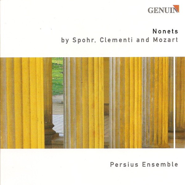 Spohr, L.: Nonet, Op. 31 - Clementi, M.: Nonetto, Woo 30-31 - Mozart, W.A.: Symphony No. 35 (Arr. fo album cover