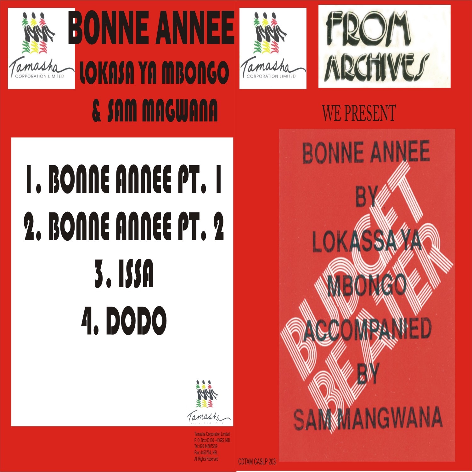 Bonne Annee album cover