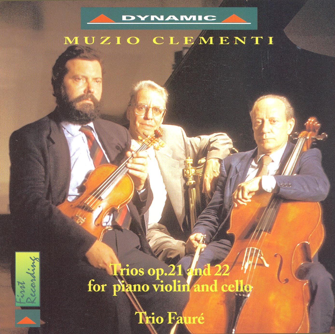 Clementi: Piano Trios, Opp. 21 and 22 album cover