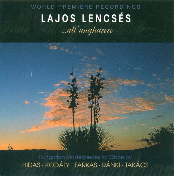 Farkas: Aria e Rondo All'ungherese - Ranki: Don Quijote and Dulcinea - Hidas: Oboe Concerto album cover