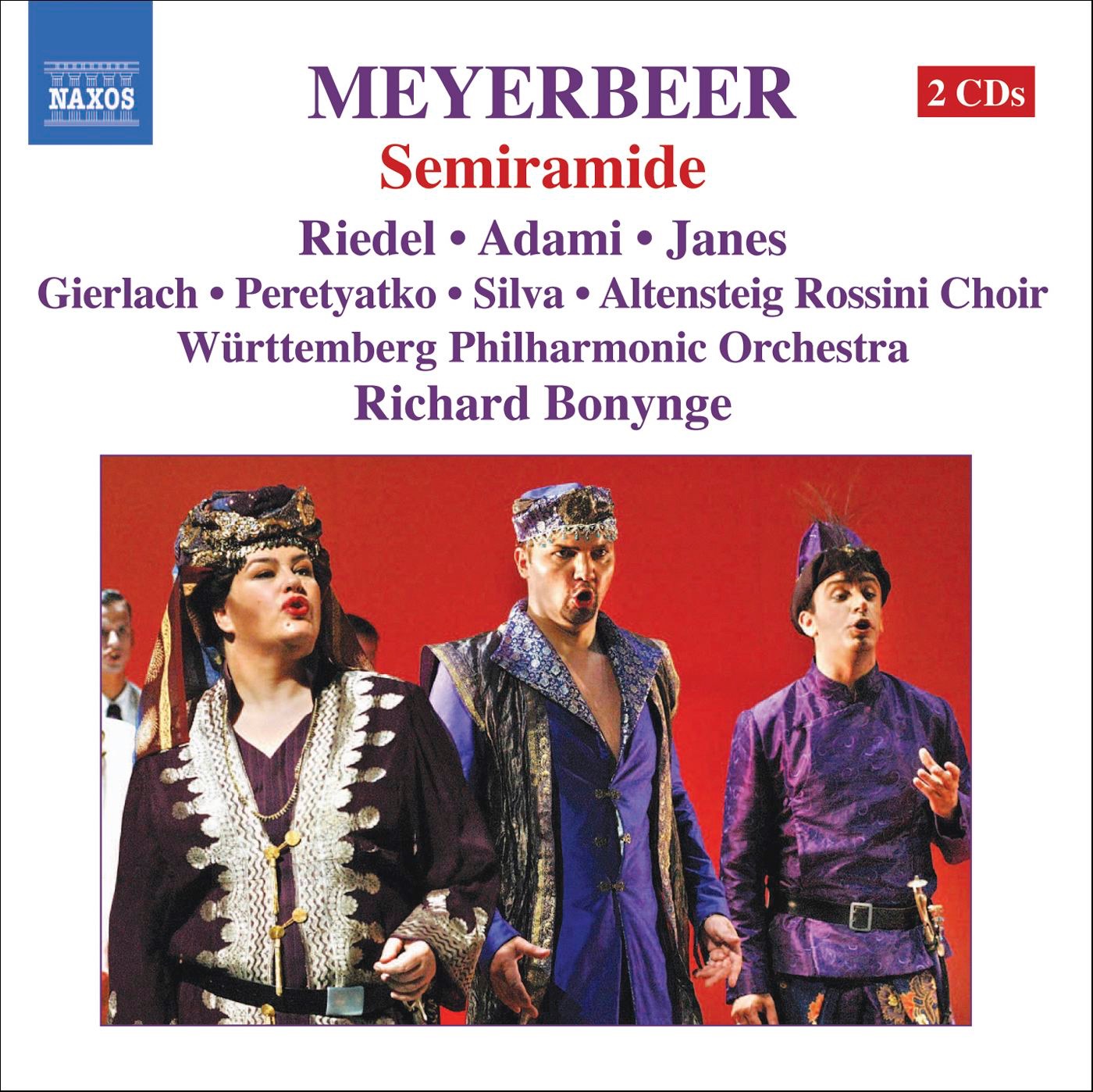 Meyerbeer: Semiramide album cover