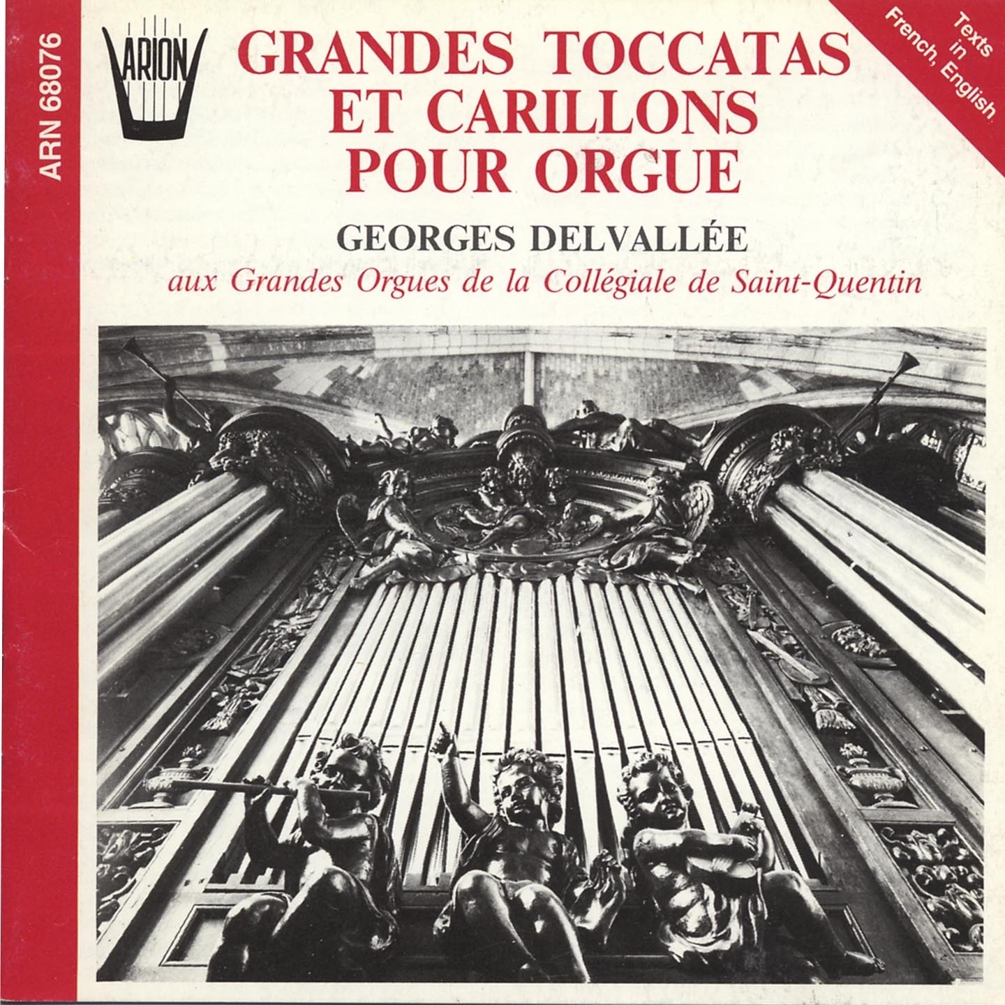 Grandes toccatas & carillons pour orgue album cover