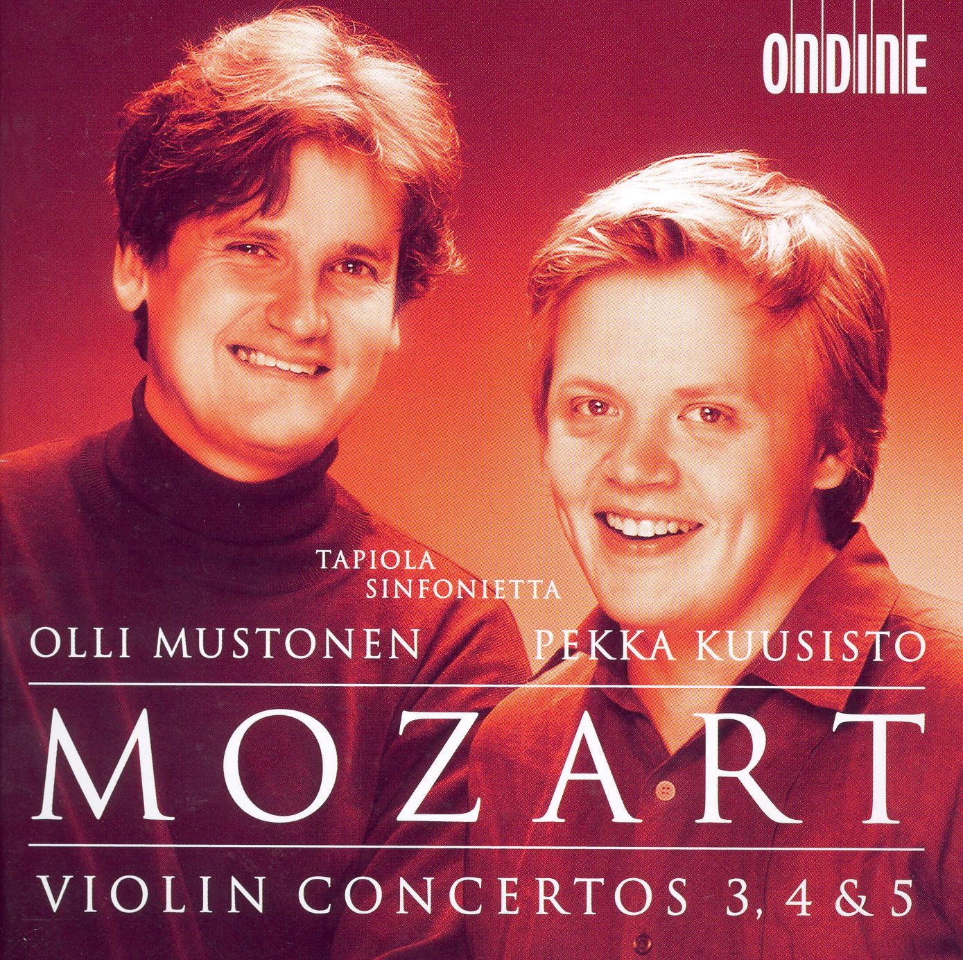 Mozart: Violin Concertos Nos. 3-5 album cover
